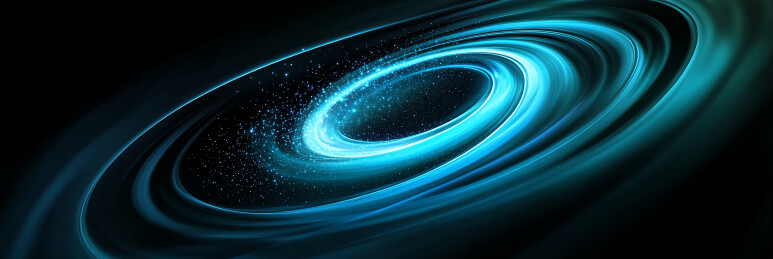 抽象太空漩涡螺旋科技感背景