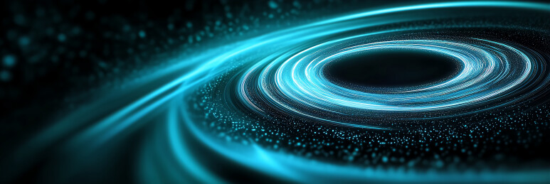 抽象太空漩涡螺旋科技感背景