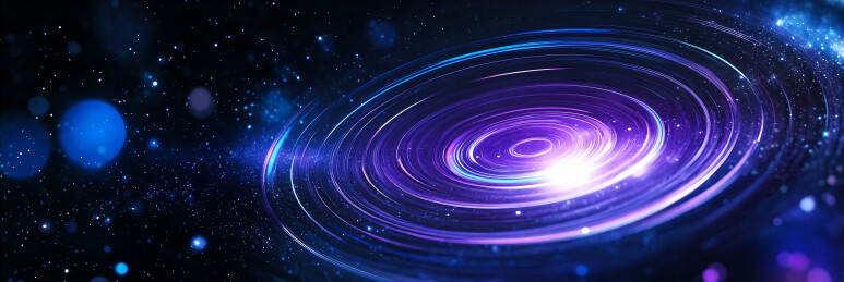 抽象太空漩涡螺旋科技感背景