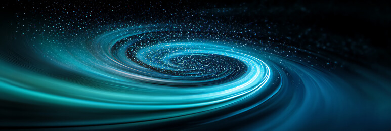 抽象太空漩涡螺旋科技感背景