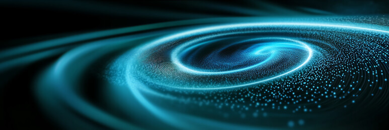 抽象太空漩涡螺旋科技感背景