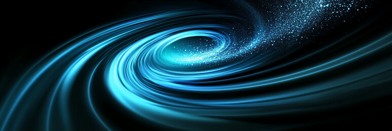 抽象太空漩涡螺旋科技感背景