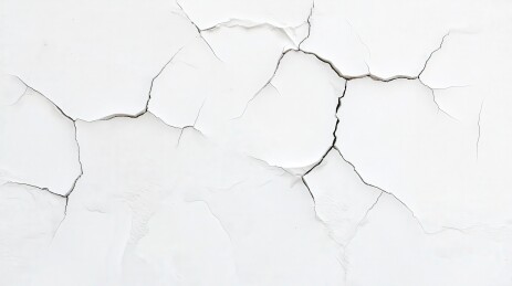 白色墙面裂痕画面