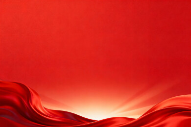 喜庆红色丝绸背景
