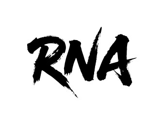 RNA矢量书法手写毛笔字