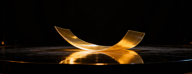 金色抽象电影胶片节日背景