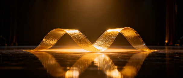 金色抽象电影胶片节日背景