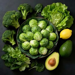 有机绿色水果蔬菜