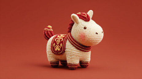 新年吉祥小马
