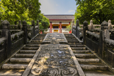 广西桂林市独秀峰王城景区摄影图片