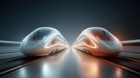 未来感高速列车