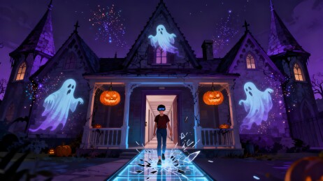 万圣节元素背景图