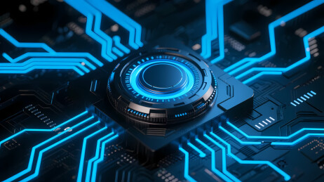 蓝色发光电路元件