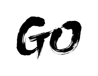 GO矢量书法手写毛笔字