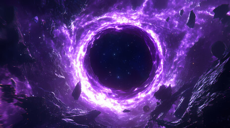 紫罗兰能量宇宙空洞