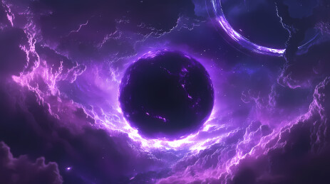 紫罗兰能量宇宙空洞