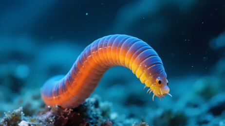 色彩斑斓的海洋蠕虫