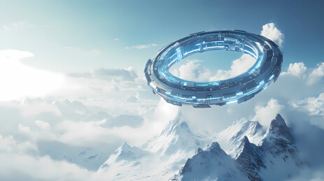 雪山上的宇宙门户