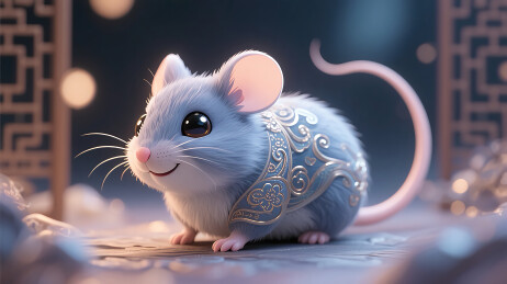 可爱风卡通老鼠壁纸