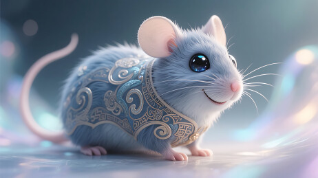 可爱风卡通老鼠壁纸