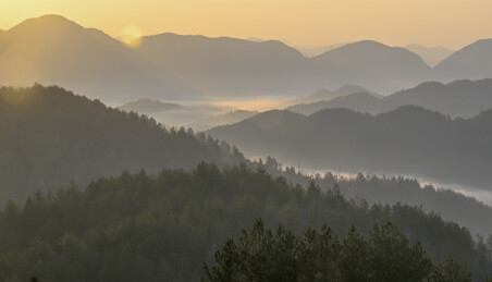 重庆酉阳航拍风光