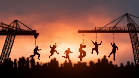 金融陷阱概念图