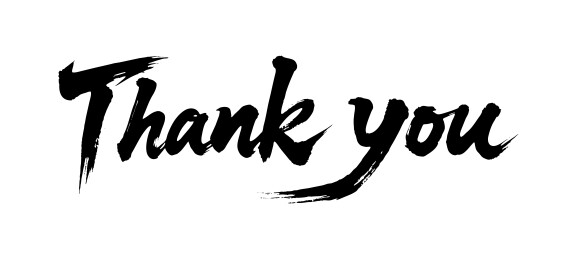 谢谢感谢感激口语书法毛笔字