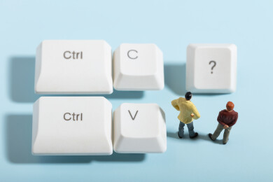 微缩创意ctrl c和ctrl v复制粘