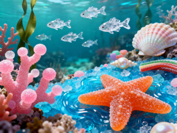 海底世界创意插画艺术
