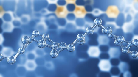 抽象分子结构图