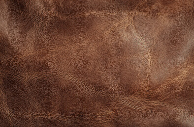 棕色皮革纹理特写