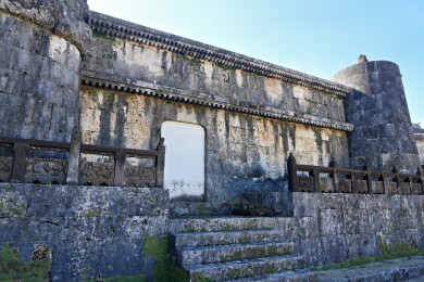 日本冲绳县那霸市，世界文化遗产玉陵