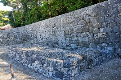日本冲绳县那霸市，世界文化遗产玉陵