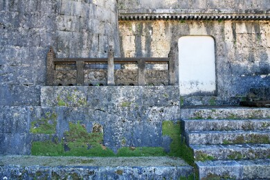 日本冲绳县那霸市，世界文化遗产玉陵