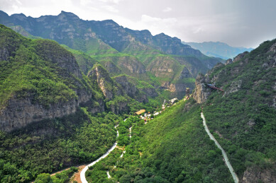 河北省石家庄市井陉县璧山风景区