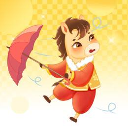 马年小马的日常生活之大风天气