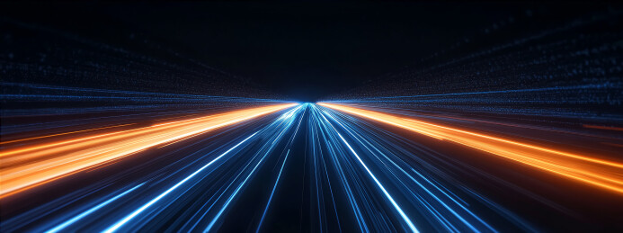 未来光束道路科技感背景