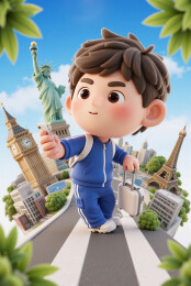 学生出国留学游学旅游英国美国