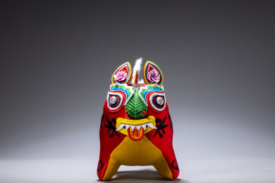 山西非遗民俗文化黎侯虎布艺玩偶