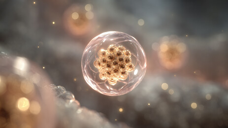 细胞胚胎的艺术展示