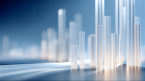 科技感柱状体背景