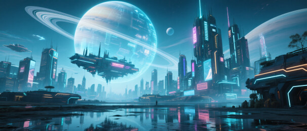 赛博朋克外星都市
