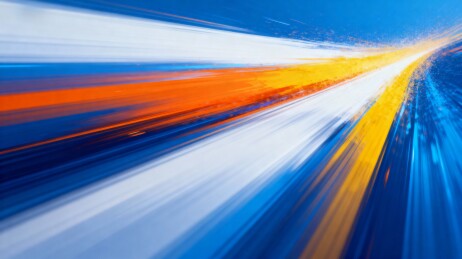 抽象线条组成的动态画面