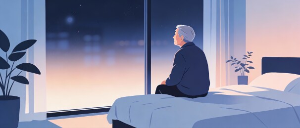 窗前失眠的人