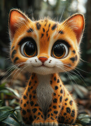 可爱的小猫咪头像卡通Q版宠物萌宠