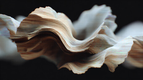 褶皱的片状纹理艺术