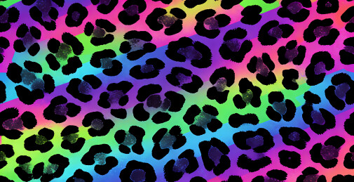 炫彩豹纹图案背景