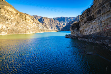  北京门头沟永定河珍珠湖风景区