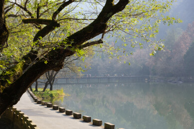 浙江省丽水市缙云仙都景区鼎湖峰