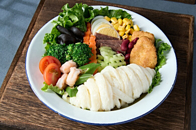 牛筋面为主的轻食健康减脂餐